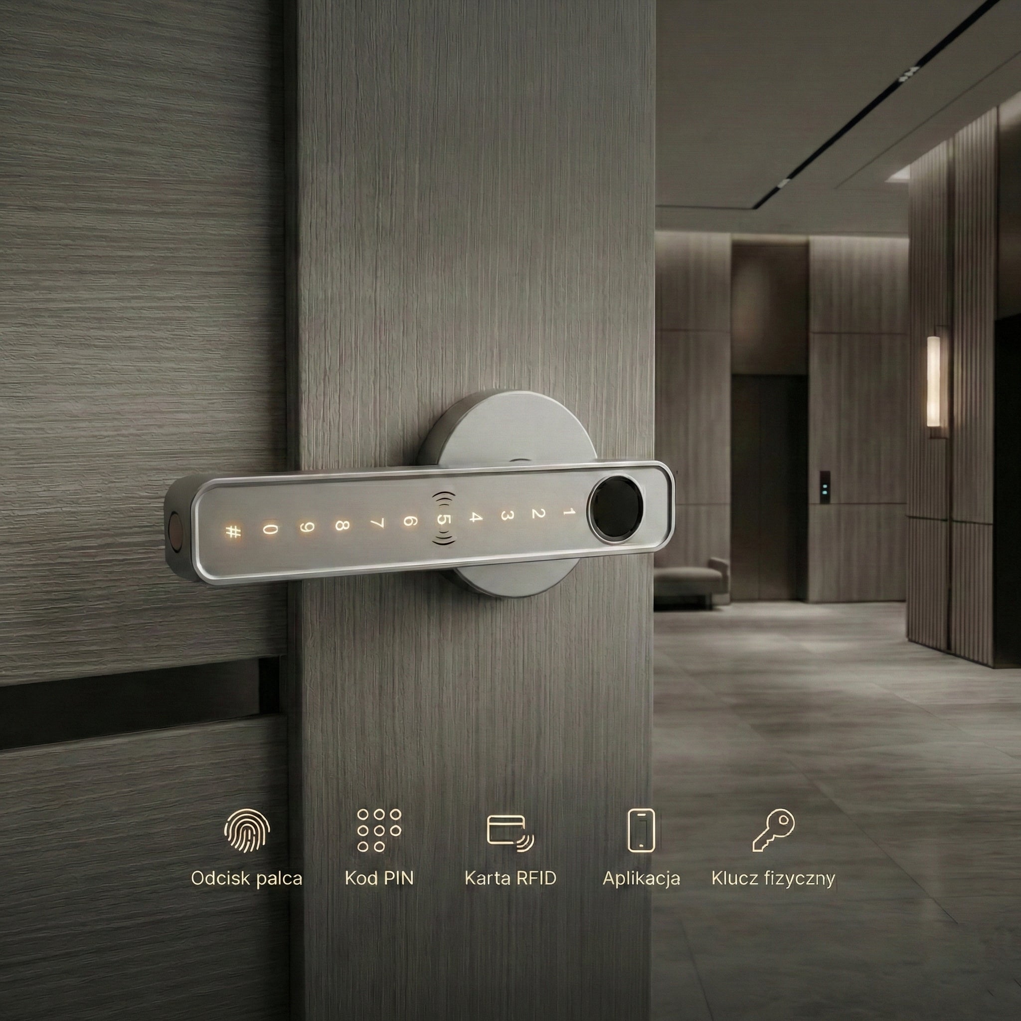 SMART D - LOCK - Smart klamka do drzwi - cutesklep.pl